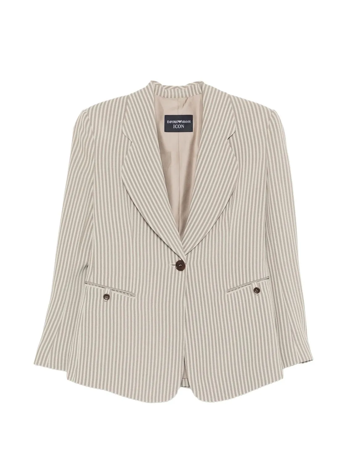 EMPORIO ARMANI STRIPED-PATTERN BUTTON BLAZER sold by Lord & Taylor