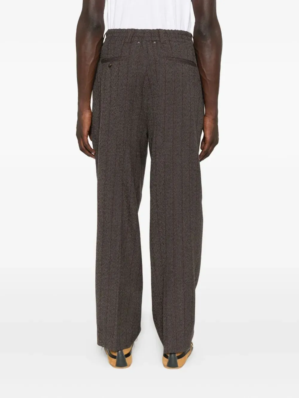 GOLDEN GOOSE PINSTRIPE-PATTERN WOOL TROUSERS sold by Lord & Taylor product image thumbnail 5