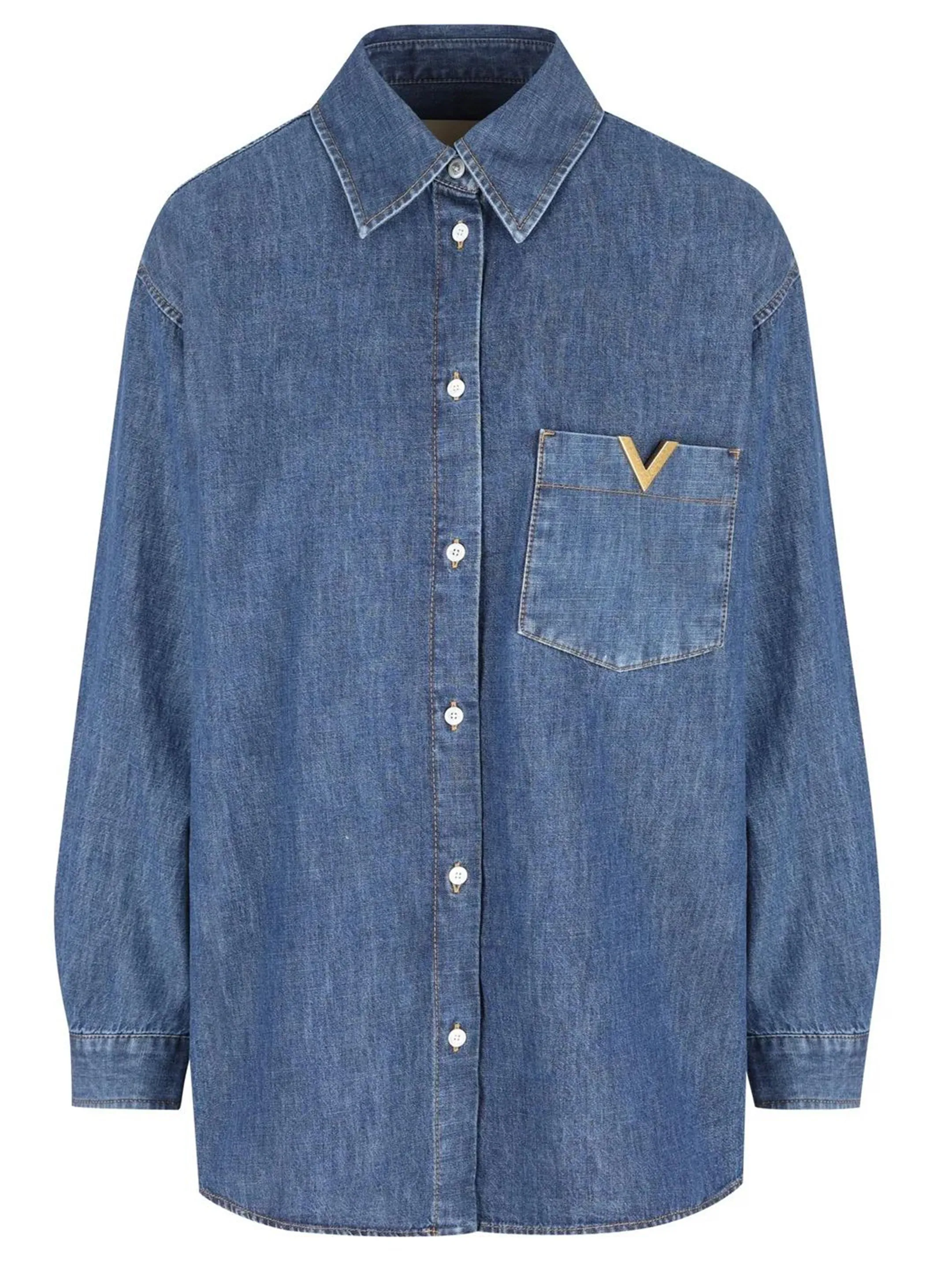 Denim shirt sold by Lord & Taylor
