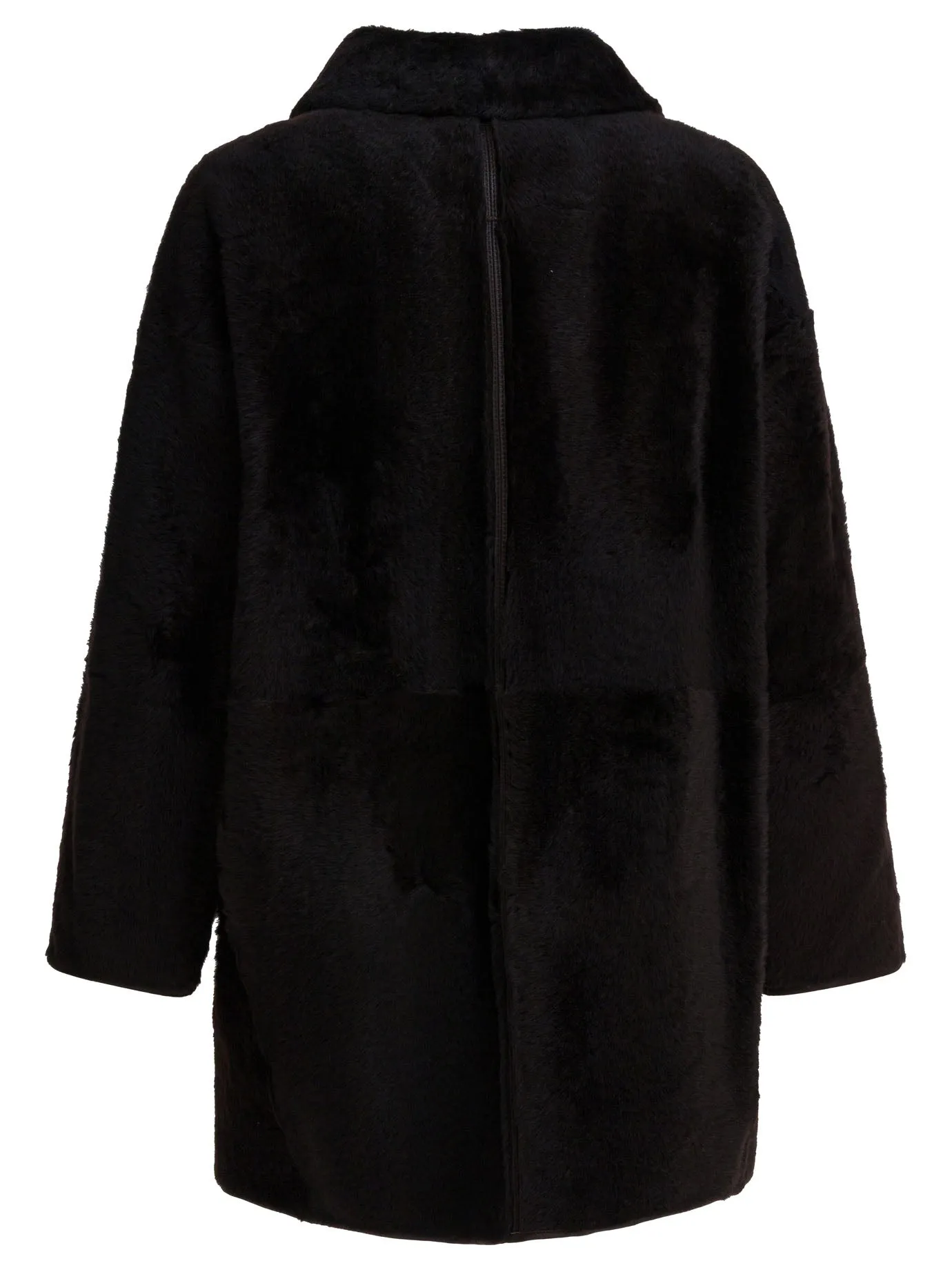 Reversibile coat in shearling sold by Lord & Taylor product image thumbnail 3
