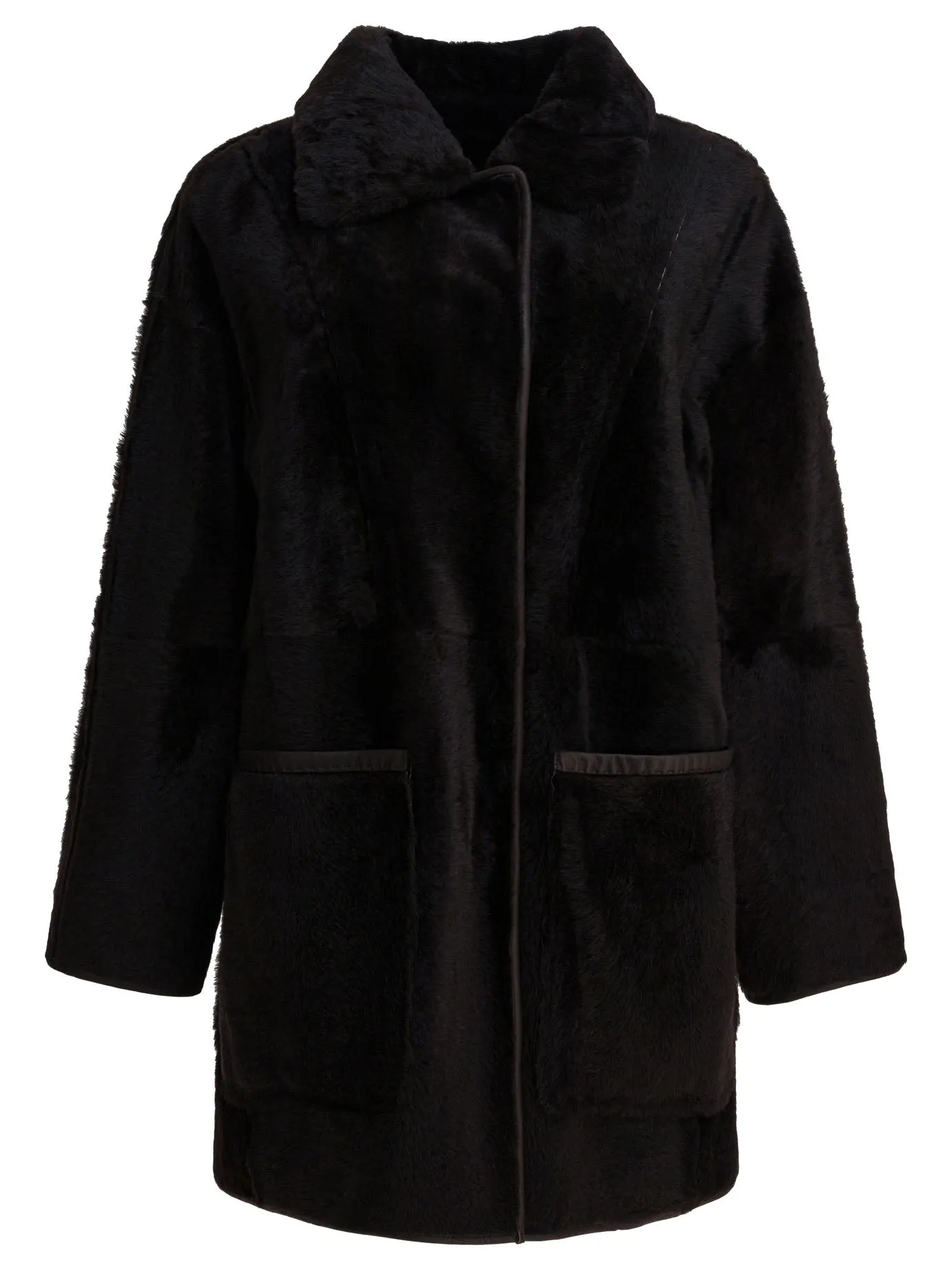 Reversibile coat in shearling sold by Lord & Taylor