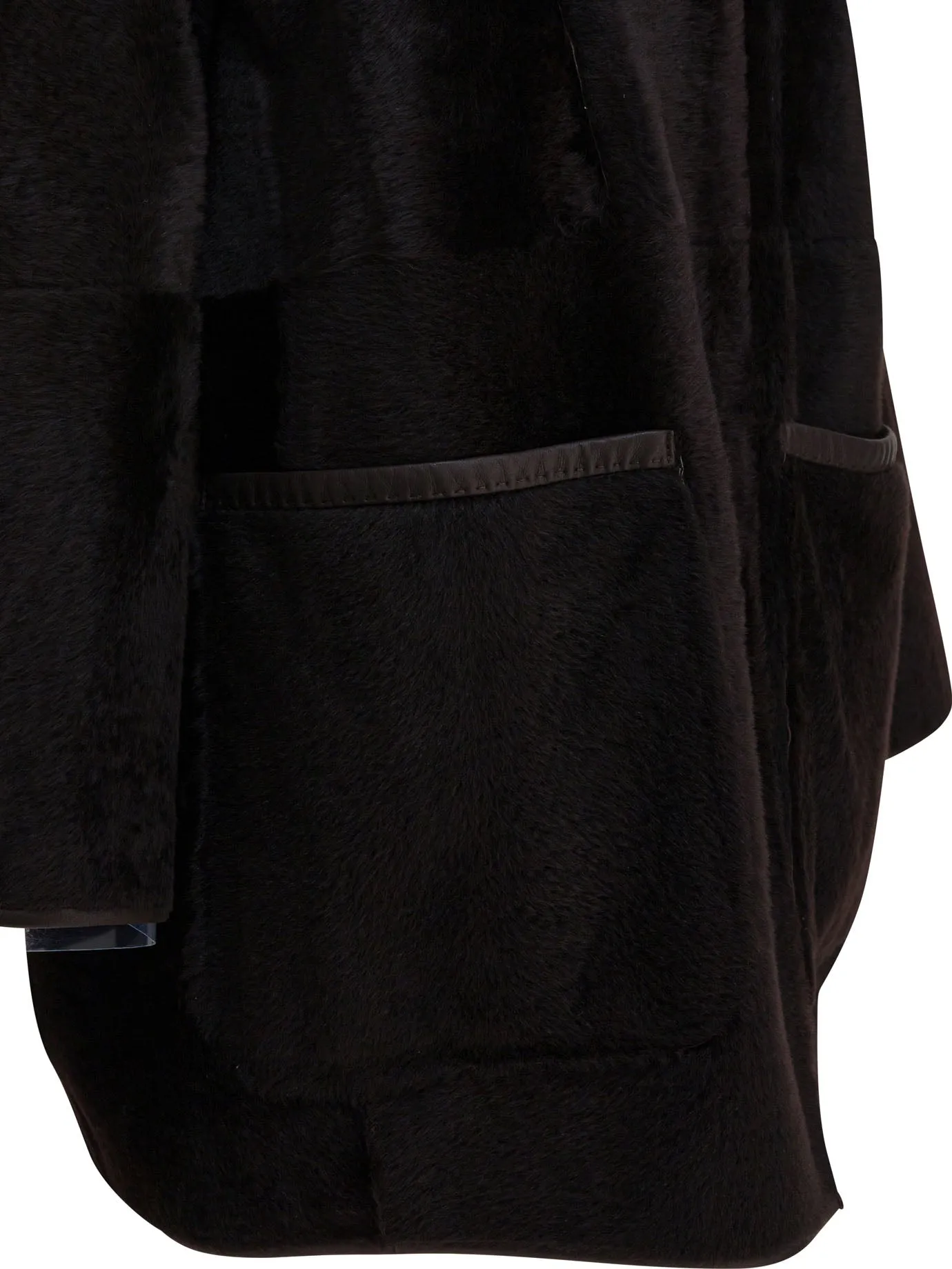 Reversibile coat in shearling sold by Lord & Taylor product image thumbnail 5