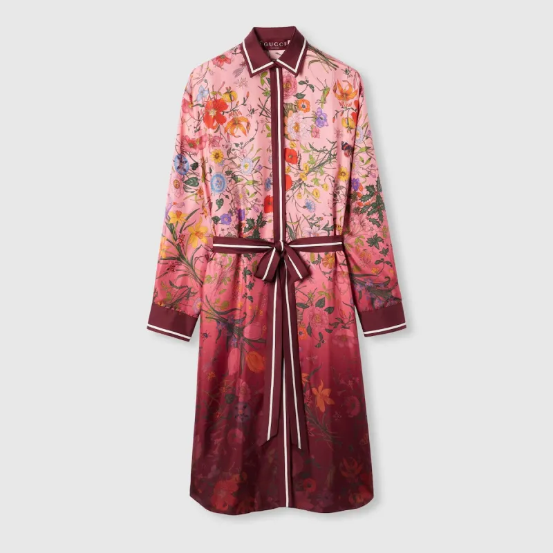 Silk twill shirt dress sold by Lord & Taylor