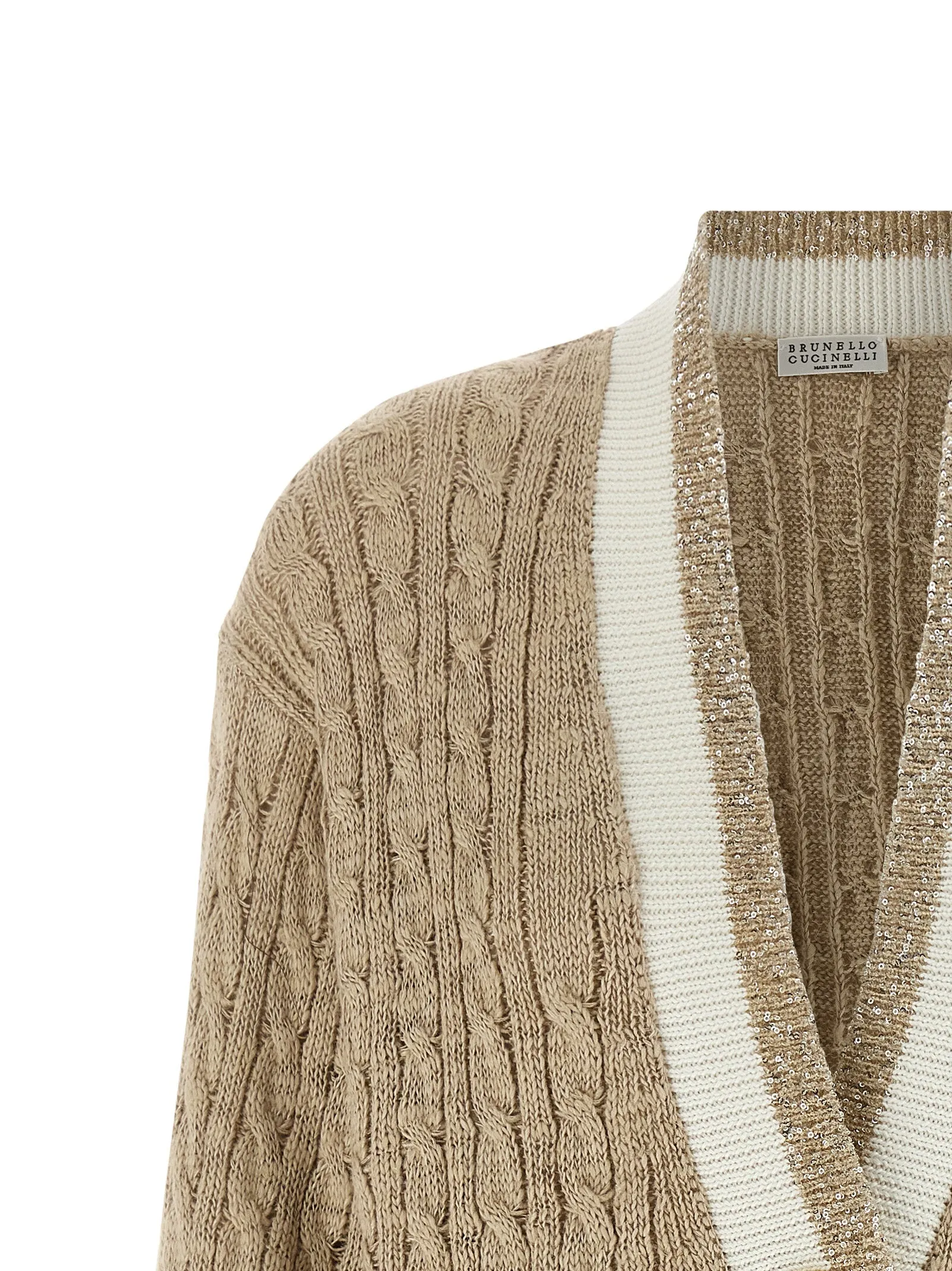 Braided cardigan sold by Lord & Taylor product image thumbnail 3