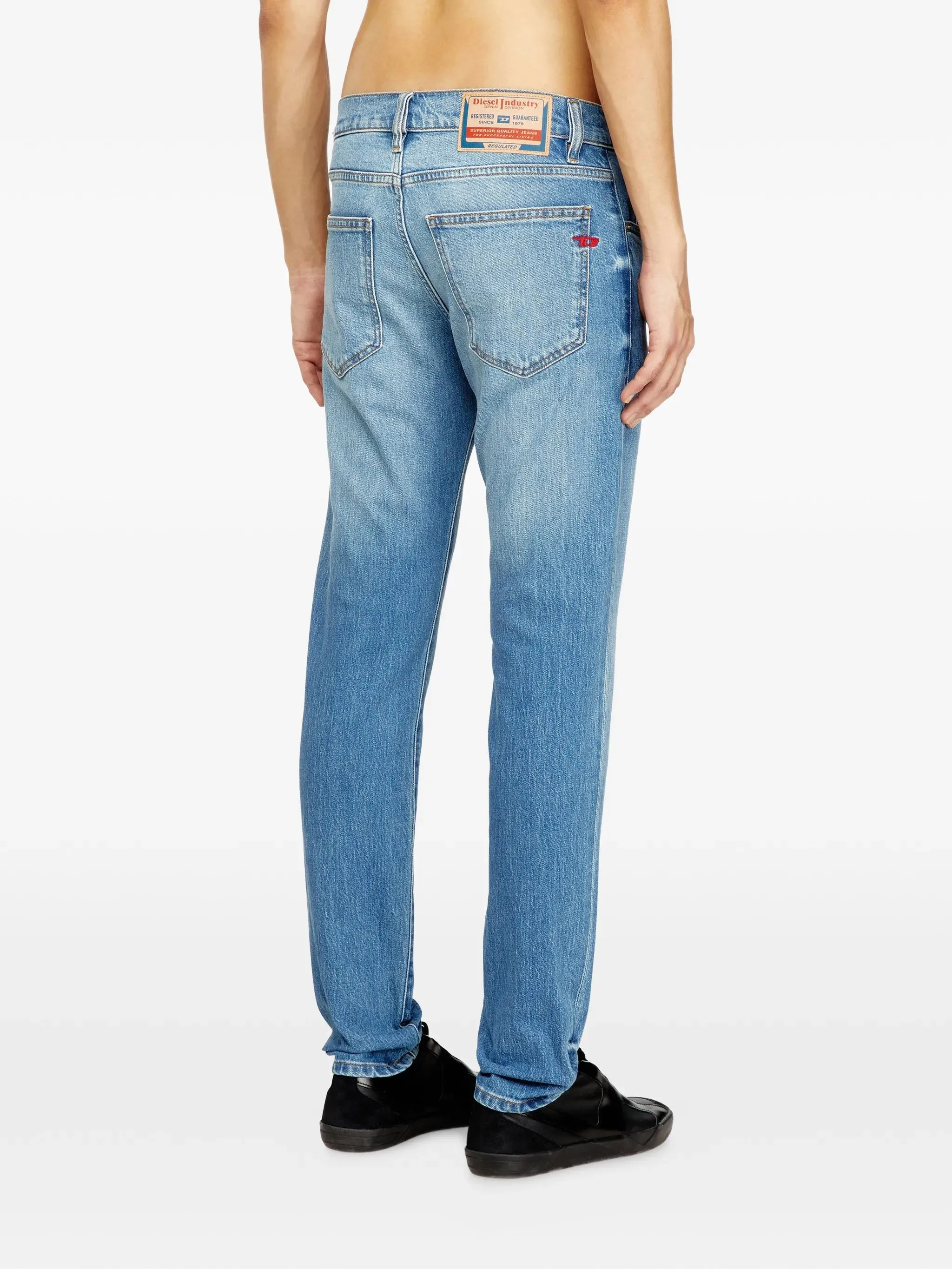 BLUE COTTON ELASTANE SKINNY JEANS sold by Lord & Taylor product image thumbnail 4