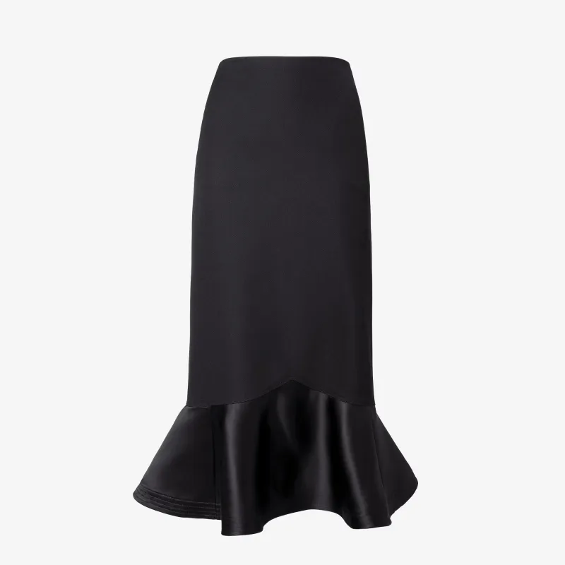 Midi skirt in grain de poud sold by Lord & Taylor