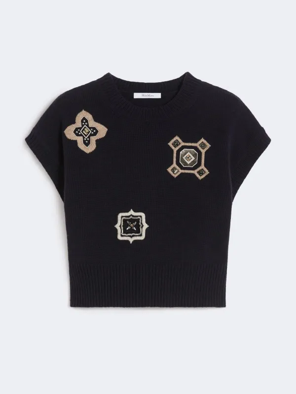 Wool and cashmere t-shirt sold by Lord & Taylor