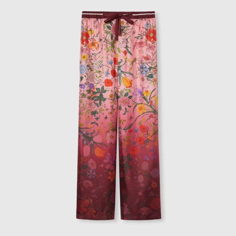 Silk pants with fancy fabric sold by Lord & Taylor