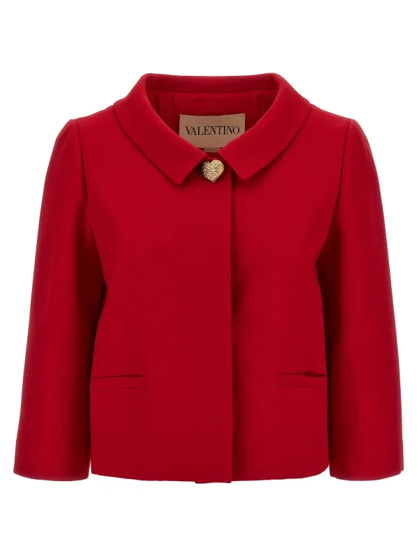 Blazer Valentino Garavani Crepe Couture sold by Lord & Taylor