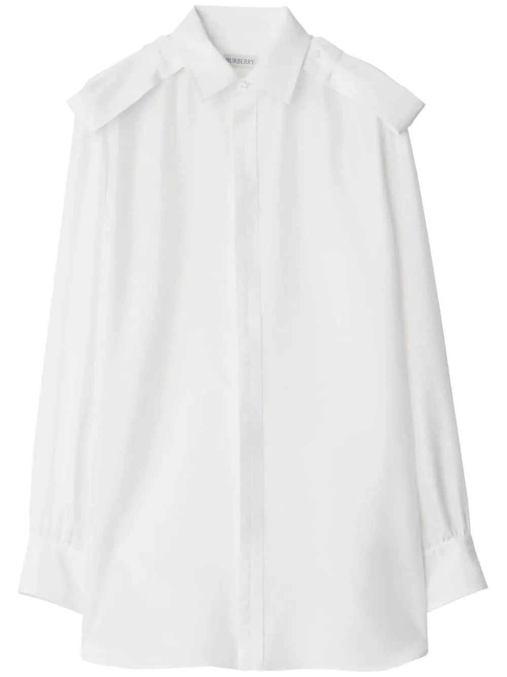 Long-sleeve silk shirt sold by Lord & Taylor