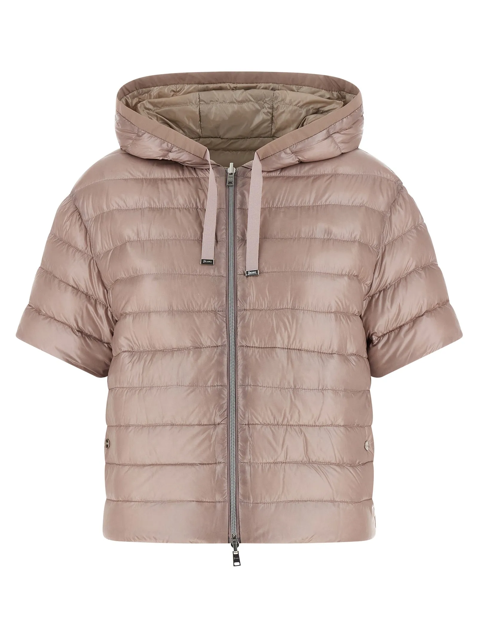 Reversible quilted down jacket sold by Lord & Taylor