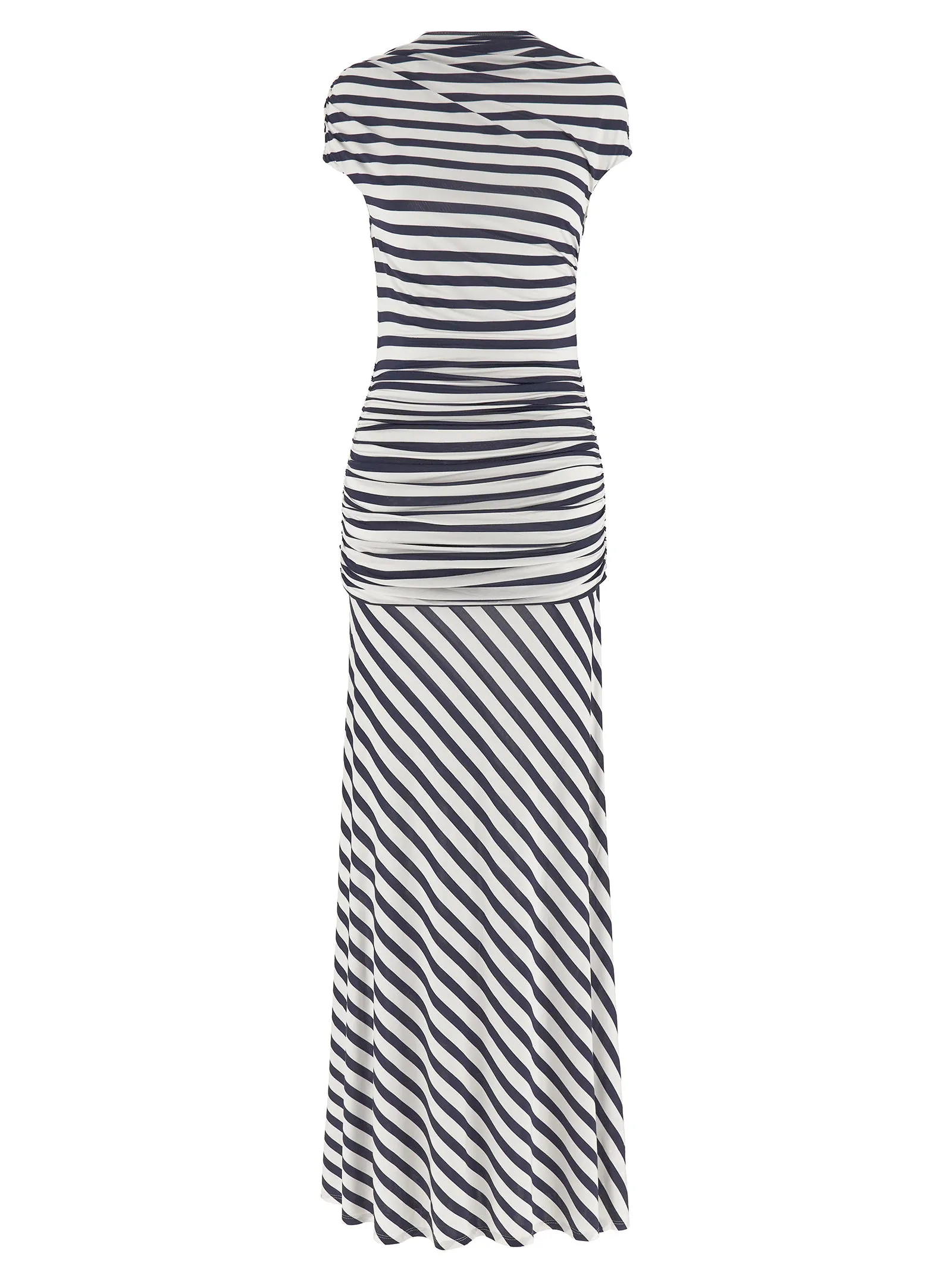 'Navy Stripe Jersey Maxi' dress sold by Lord & Taylor