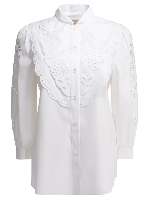 Embroidered casual shirt sold by Lord & Taylor