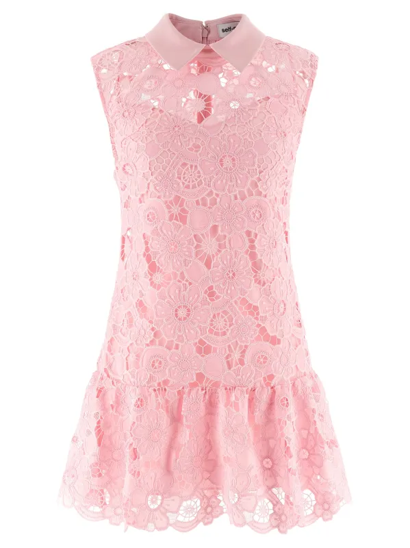'Pink Lace collared' dress sold by Lord & Taylor