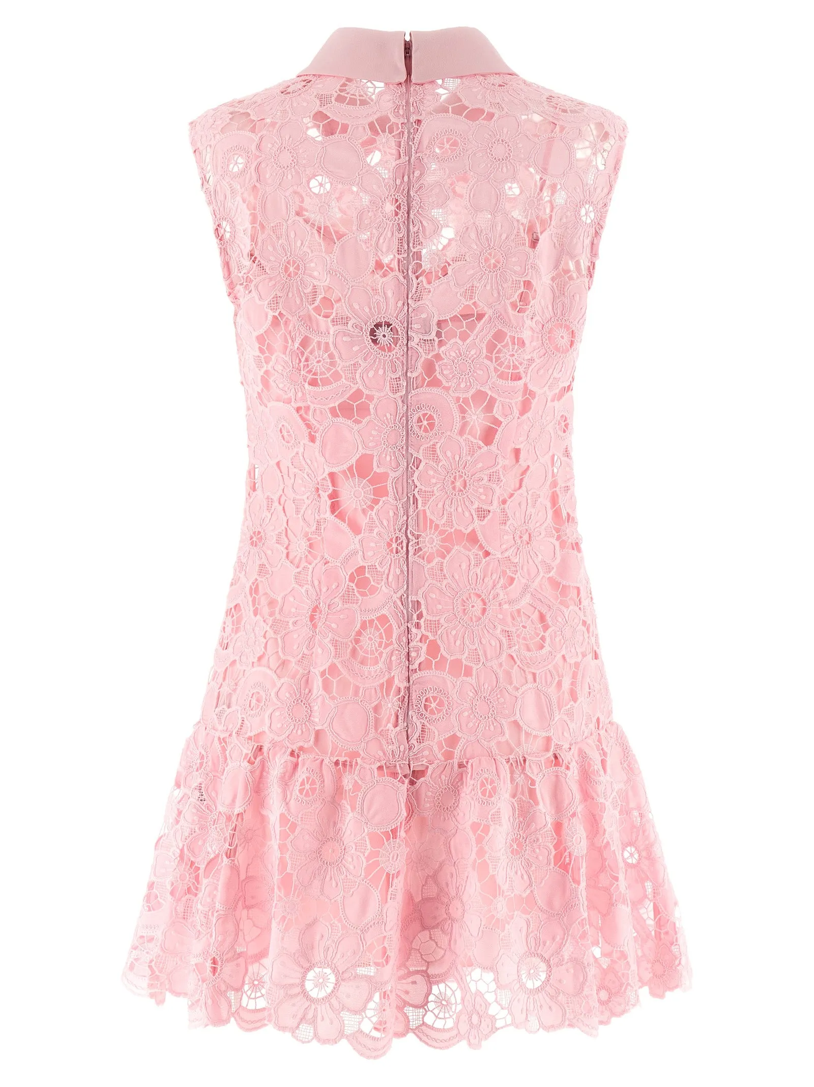 'Pink Lace collared' dress sold by Lord & Taylor product image thumbnail 2