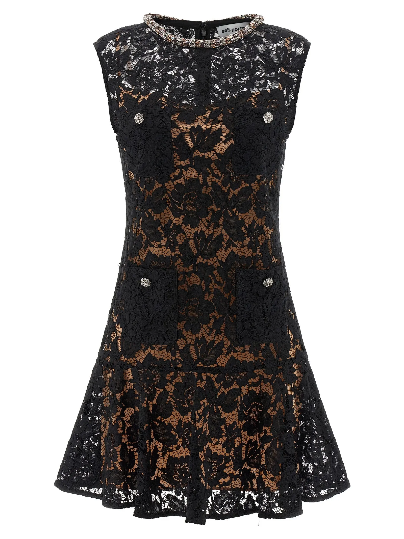 'Black lace crystal' dress sold by Lord & Taylor