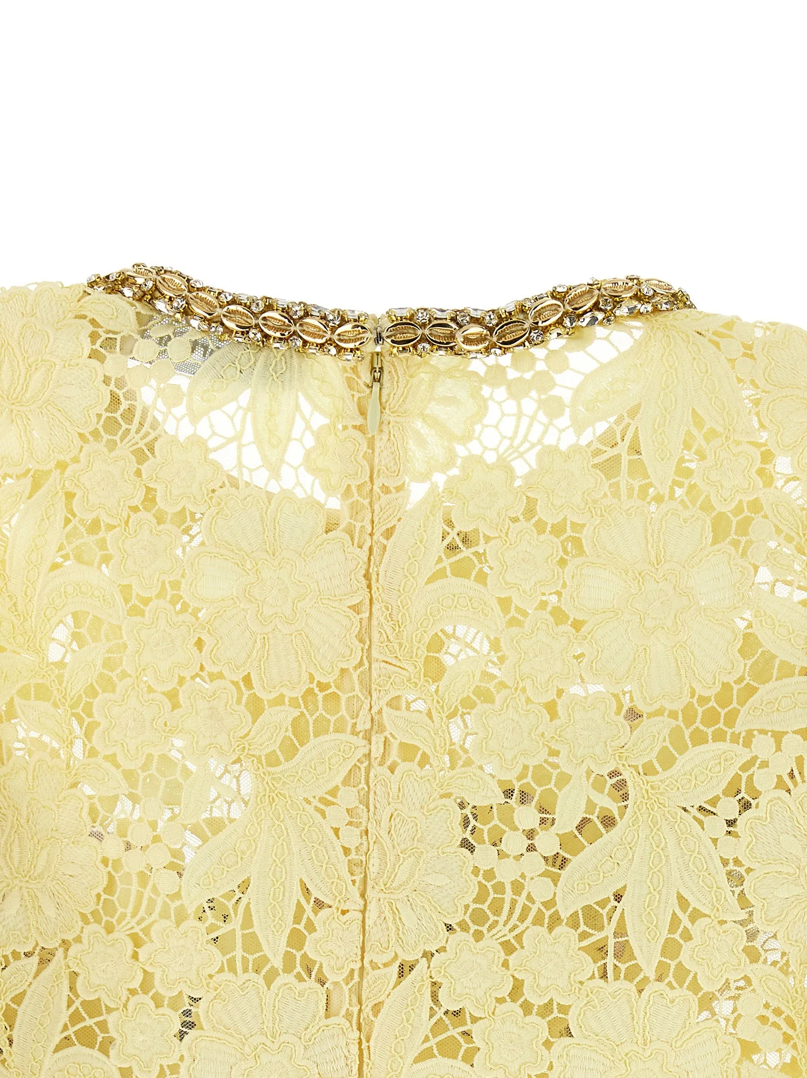 'Yellow Lace' top sold by Lord & Taylor product image thumbnail 4