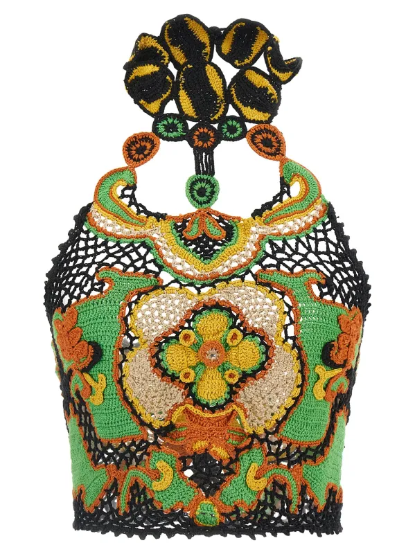 Crochet top sold by Lord & Taylor