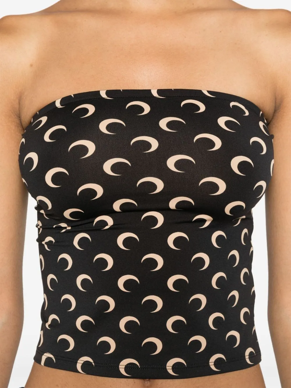 MARINE SERRE RECYCLED MOON TUBE TOP sold by Lord & Taylor product image thumbnail 4