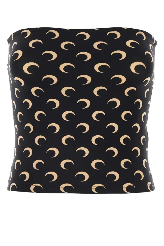 MARINE SERRE RECYCLED MOON TUBE TOP made by Marine Serre