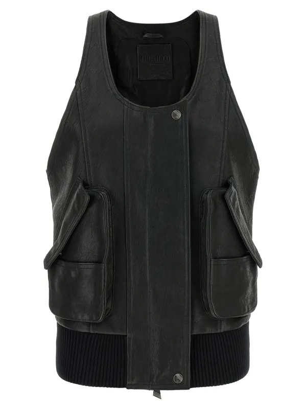 Blouson vest made by The Attico