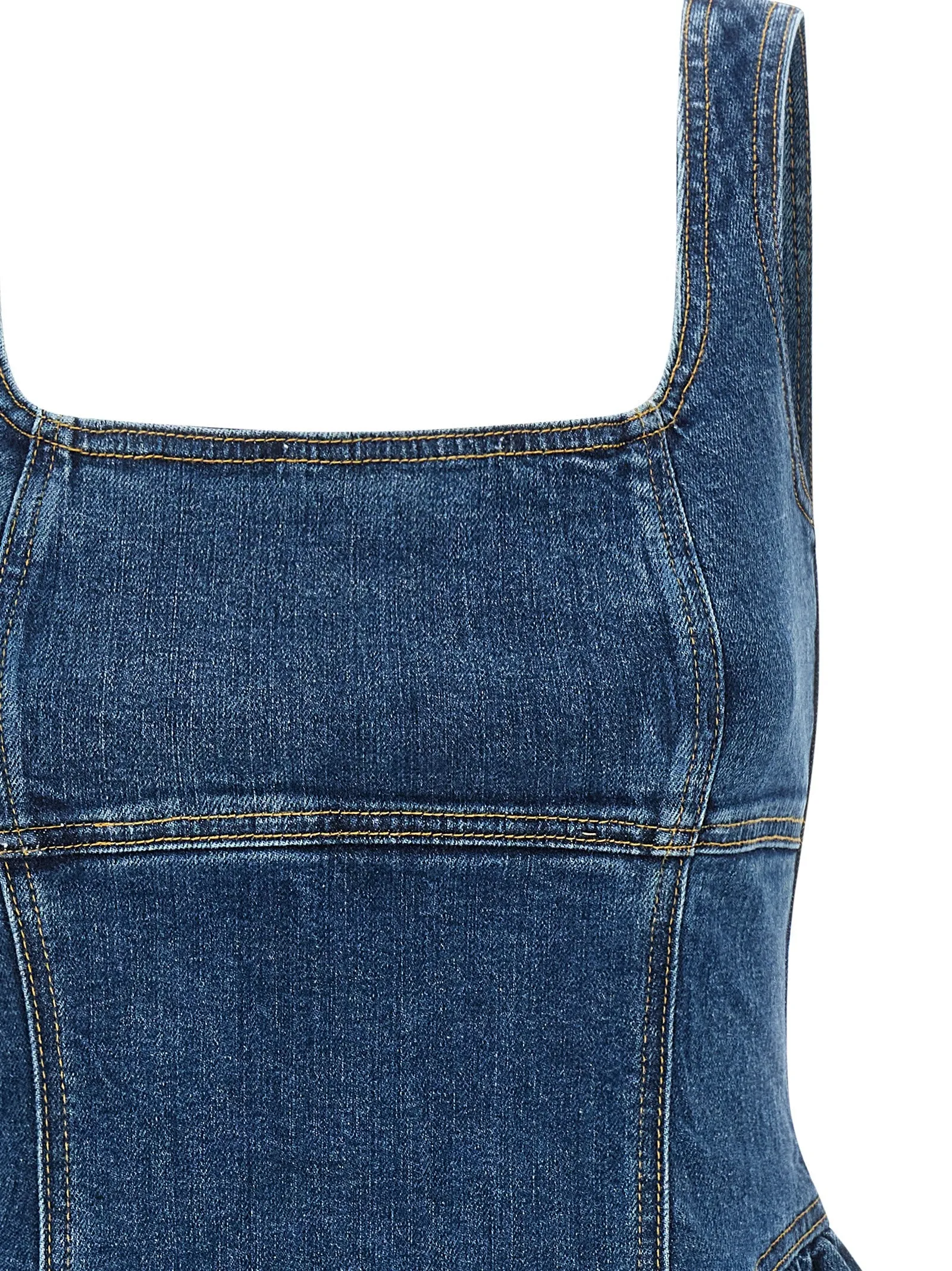 Denim mini dress sold by Lord & Taylor product image thumbnail 3
