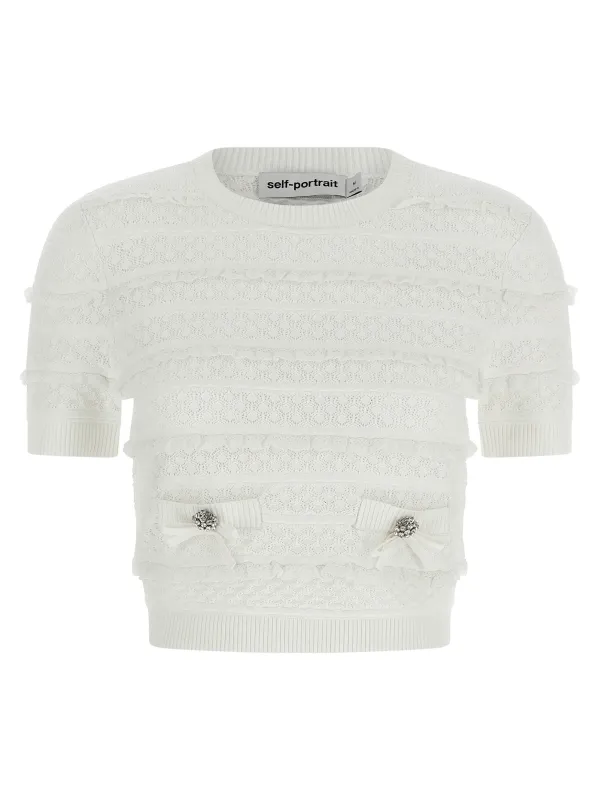 'Pointelle knit' top sold by Lord & Taylor