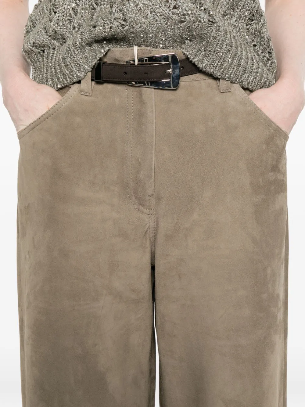 LEATHER TROUSERS sold by Lord & Taylor product image thumbnail 4