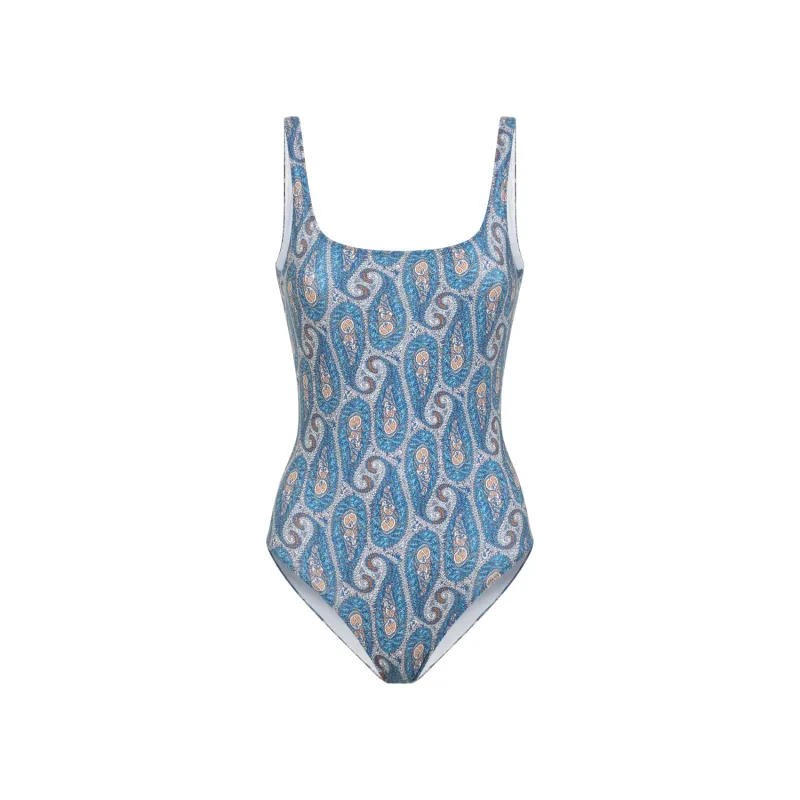 BACKLESS ONE-PIECE SWIMSUIT made by Etro