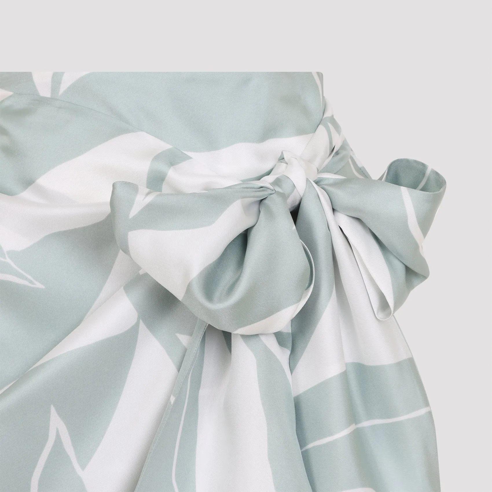 GREEN STRANO SILK MINI SKIRT sold by Lord & Taylor product image thumbnail 4