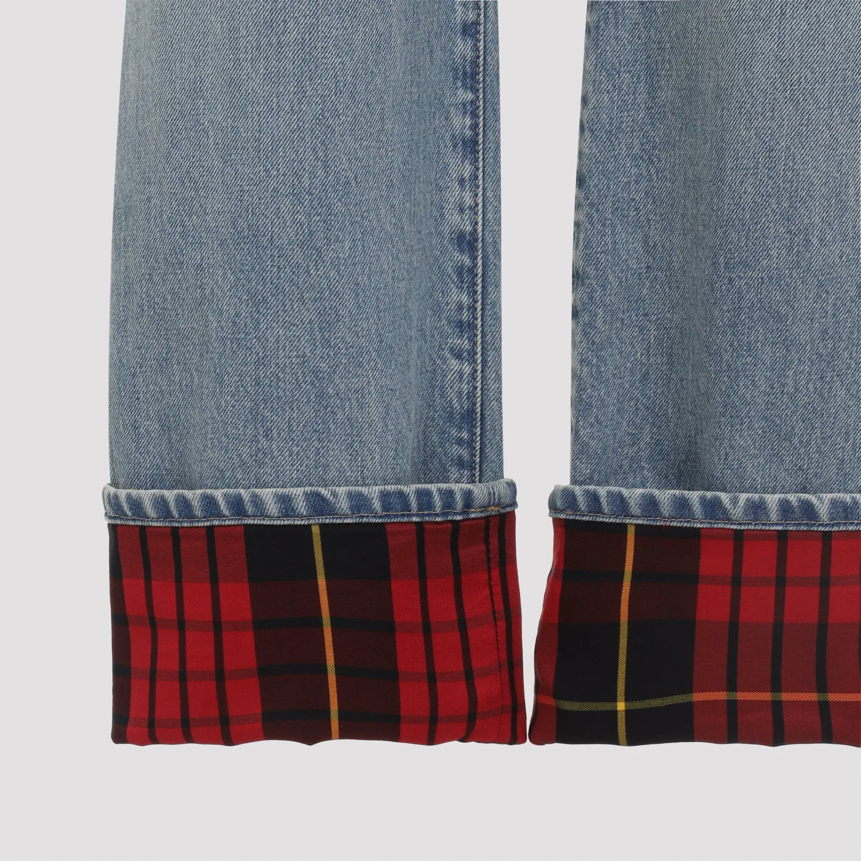 LIGHT BLUE COTTON JEANS sold by Lord & Taylor product image thumbnail 4