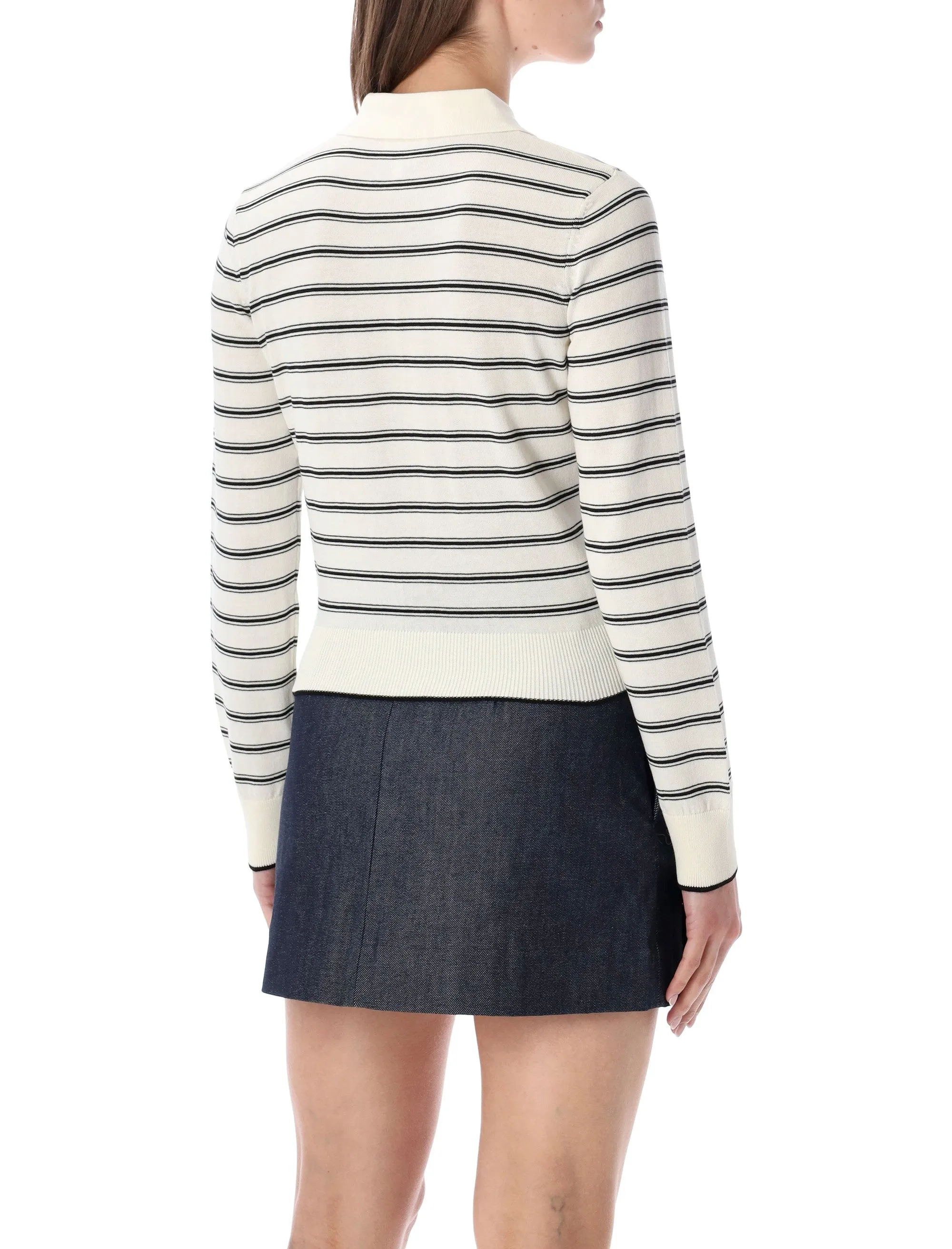 A.P.C. STRIPED KNIT CARDIGAN sold by Lord & Taylor product image thumbnail 2