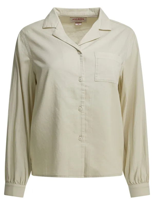 "TWILL CAMP" CASUAL SHIRT made by Filson