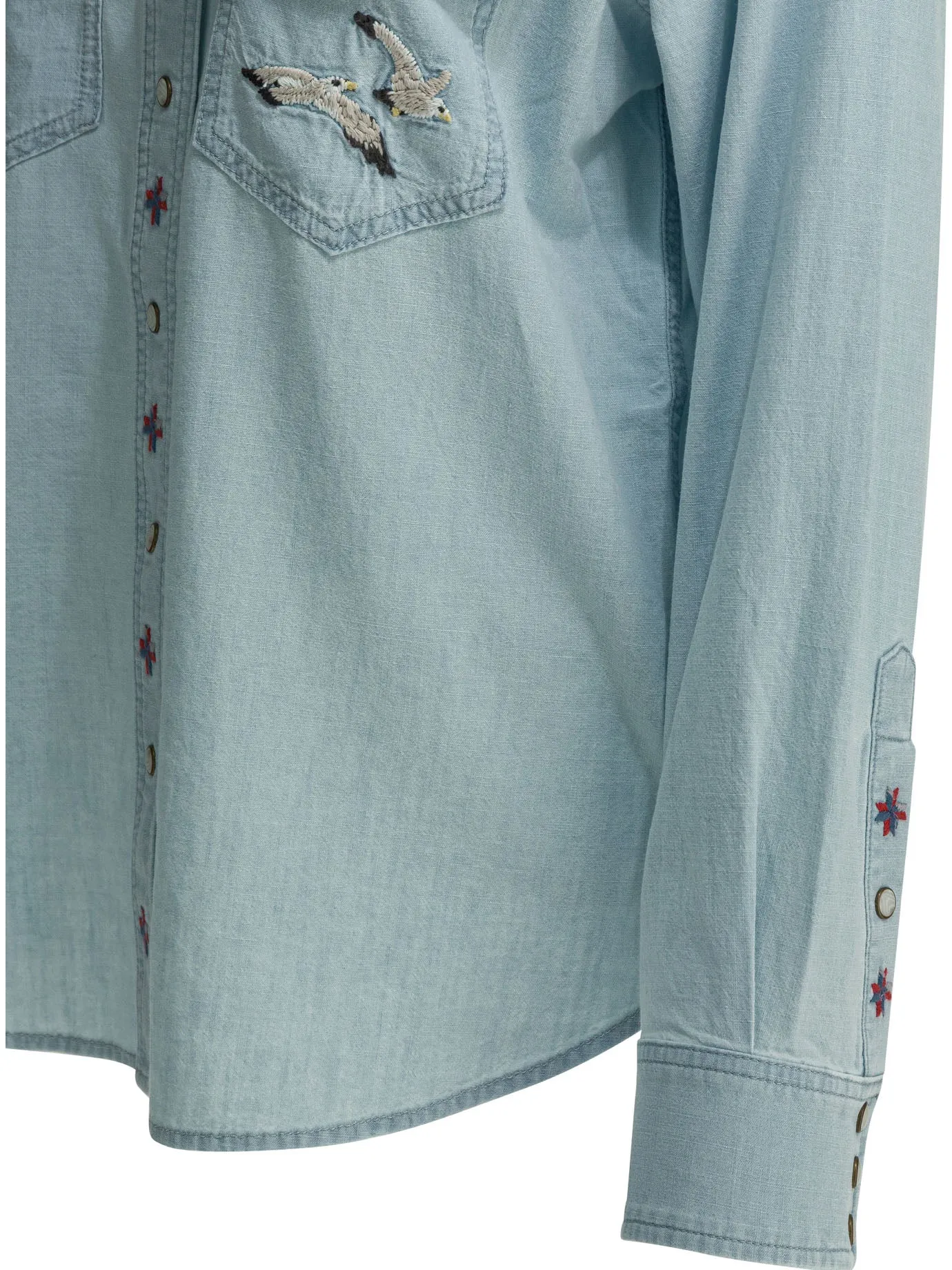 "EMBROIDERED WESTERN" CASUAL SHIRT sold by Lord & Taylor product image thumbnail 4