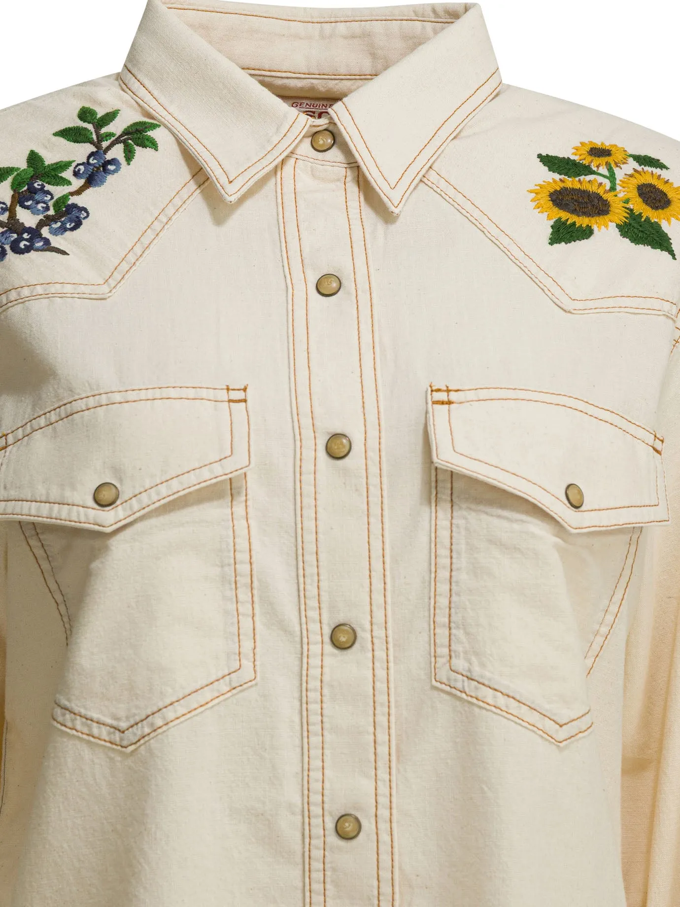 "EMBROIDERED WESTERN" CASUAL SHIRT sold by Lord & Taylor product image thumbnail 3