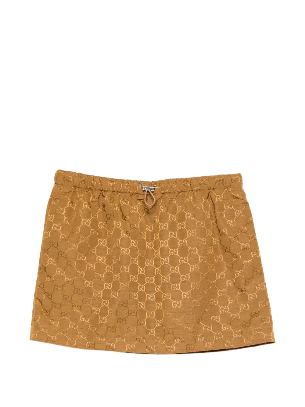 OLIVE GREEN GG JERSEY MINI SKIRT sold by Lord & Taylor