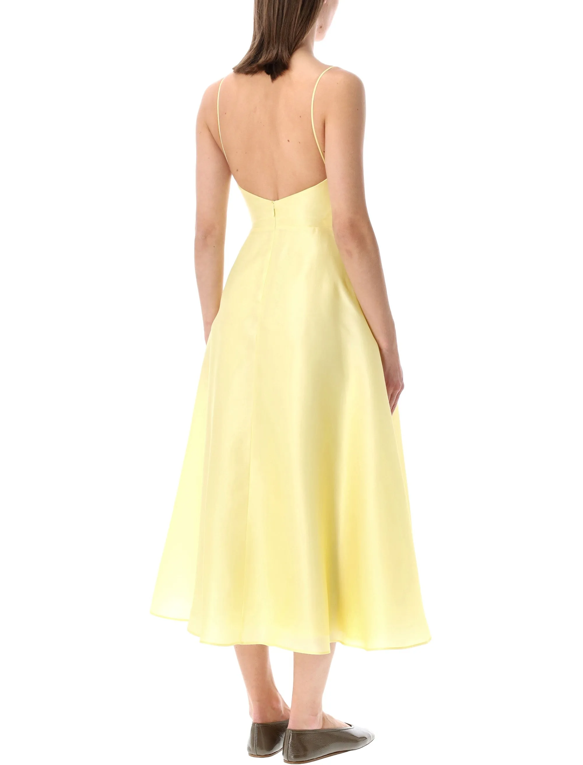 ALBERTA FERRETTI SILK ORGANZA MIDI DRESS sold by Lord & Taylor product image thumbnail 2