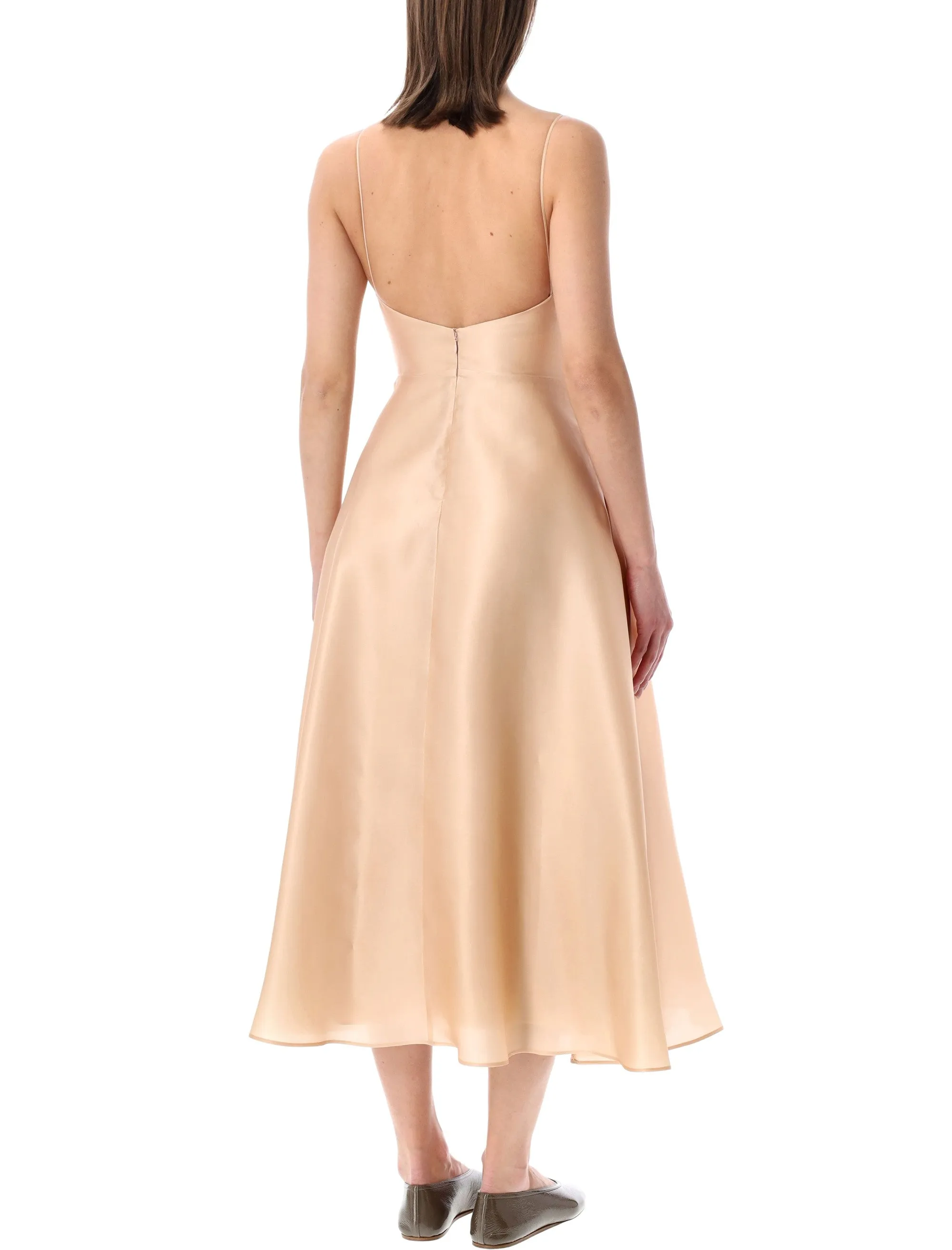 ALBERTA FERRETTI SILK ORGANZA MIDI DRESS sold by Lord & Taylor product image thumbnail 2