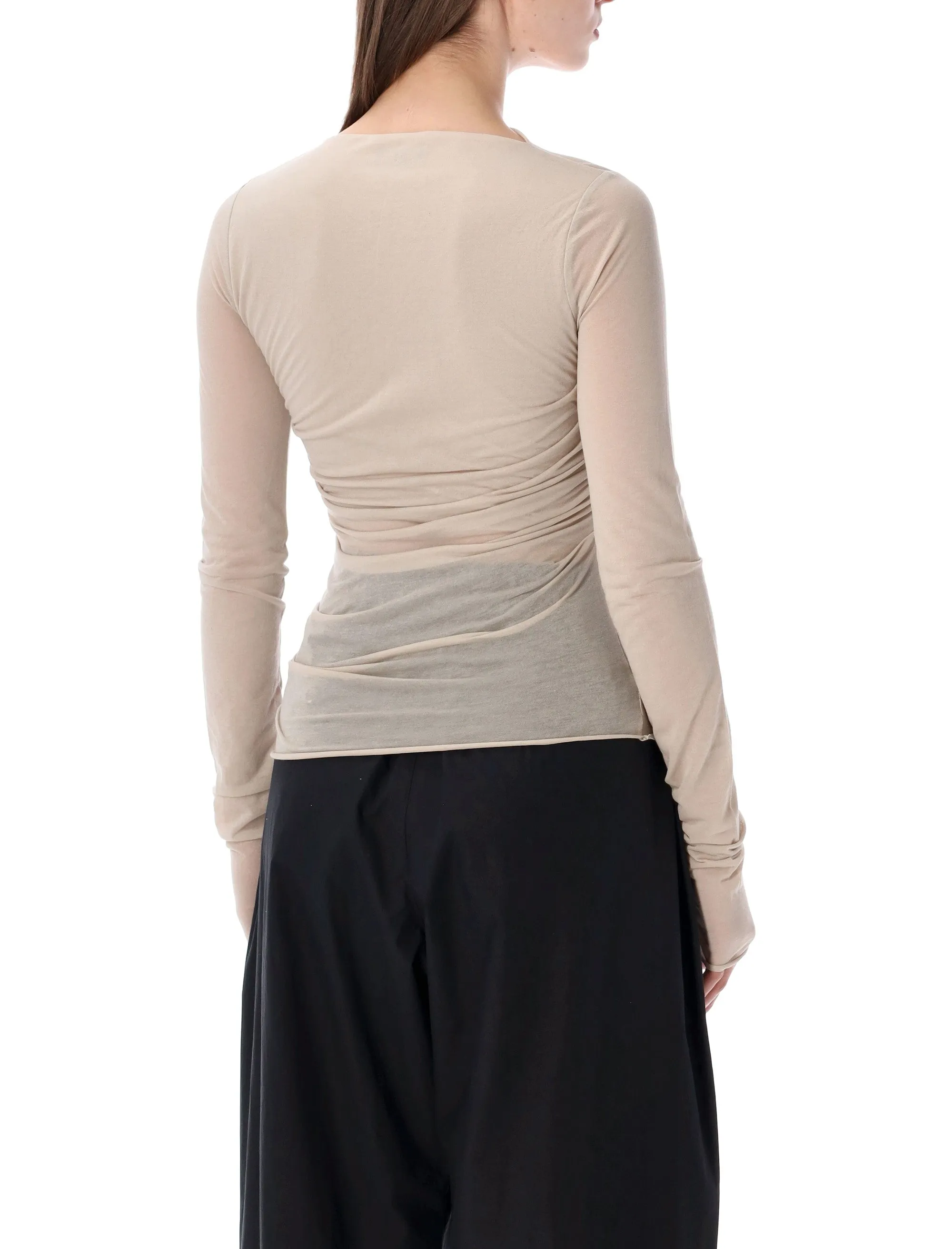 SOEUR GAIA DRAPED LONG-SLEEVE TOP sold by Lord & Taylor product image thumbnail 2
