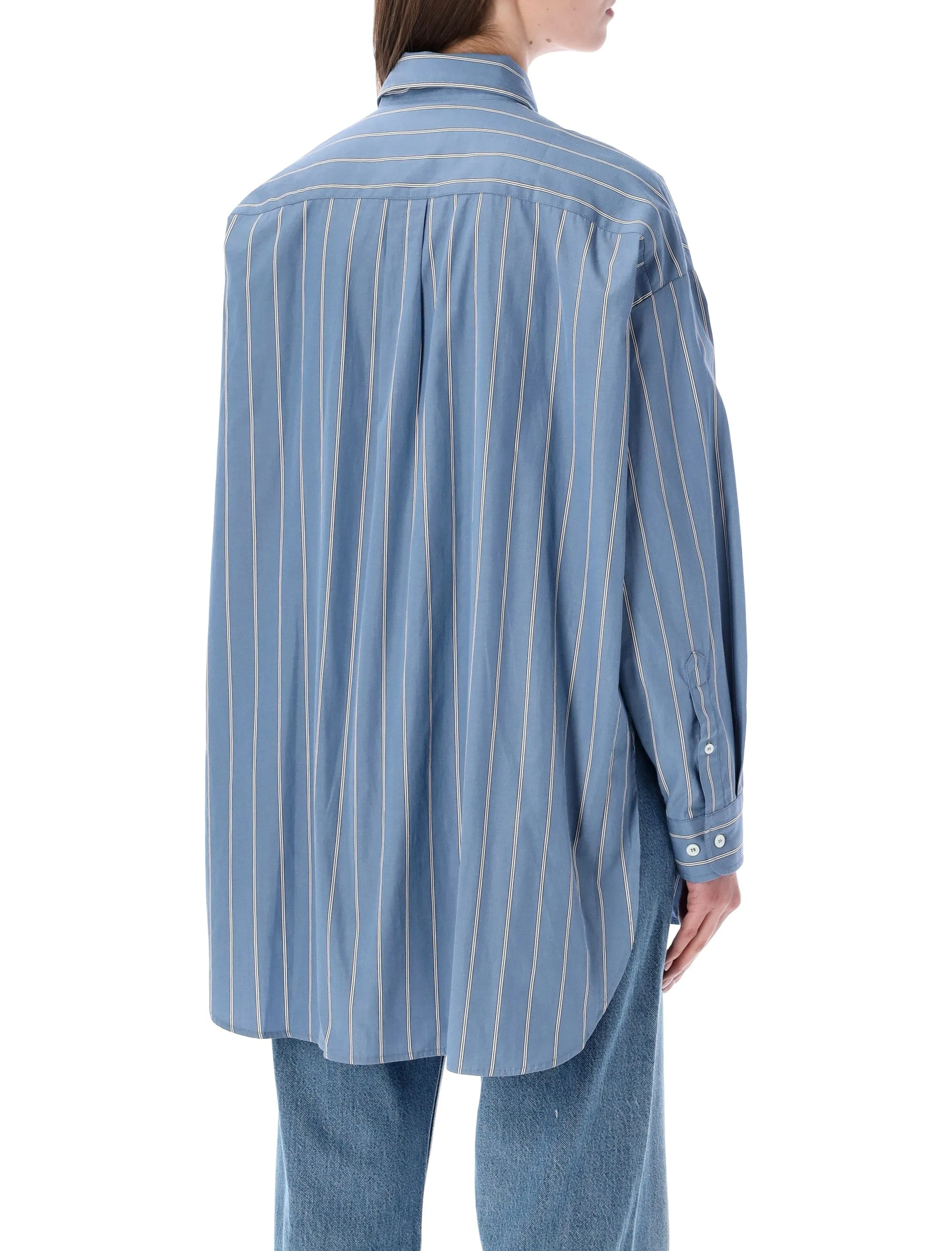 A.P.C. STRIPED COTTON SHIRT sold by Lord & Taylor product image thumbnail 2