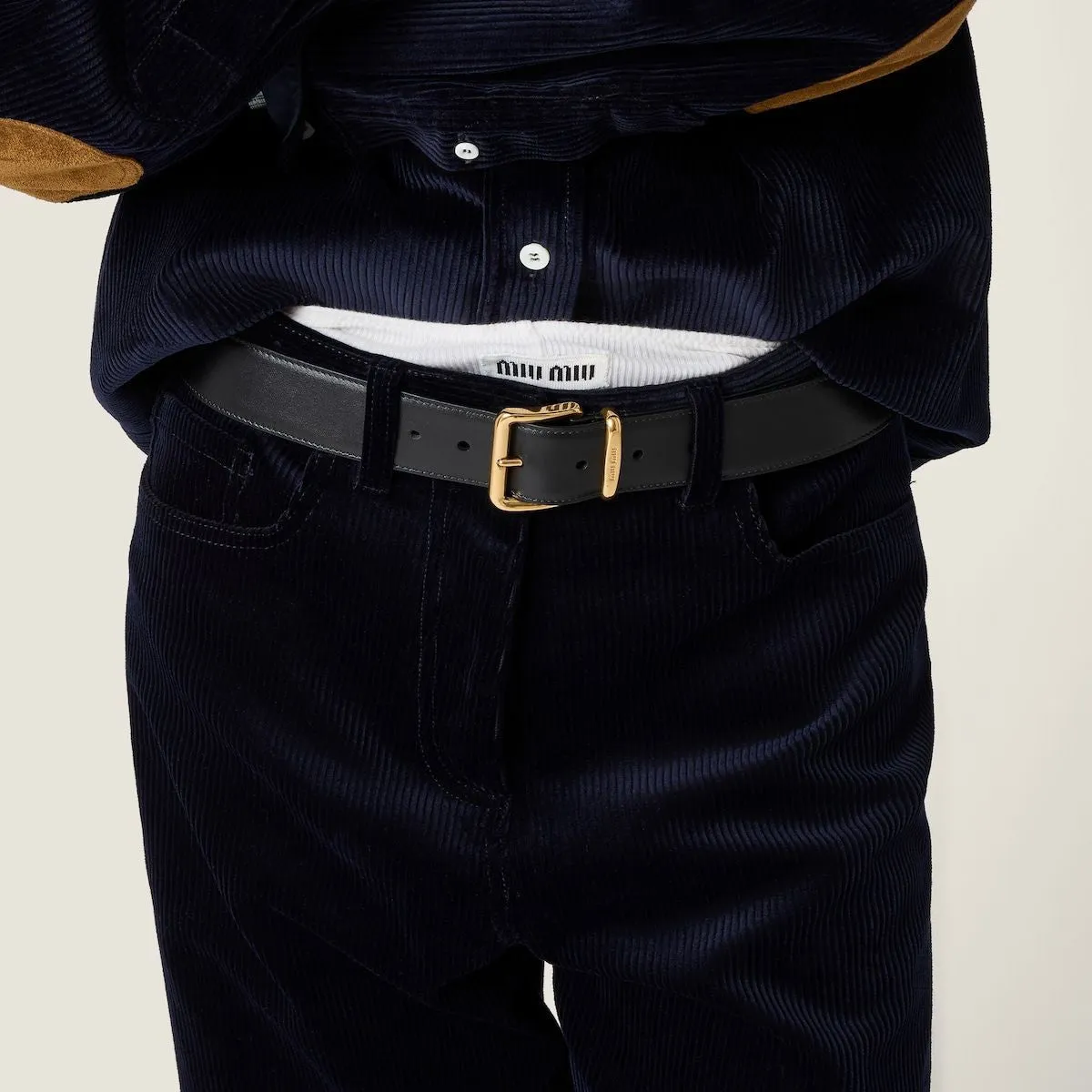 BLEU COTTON TROUSERS sold by Lord & Taylor product image thumbnail 4