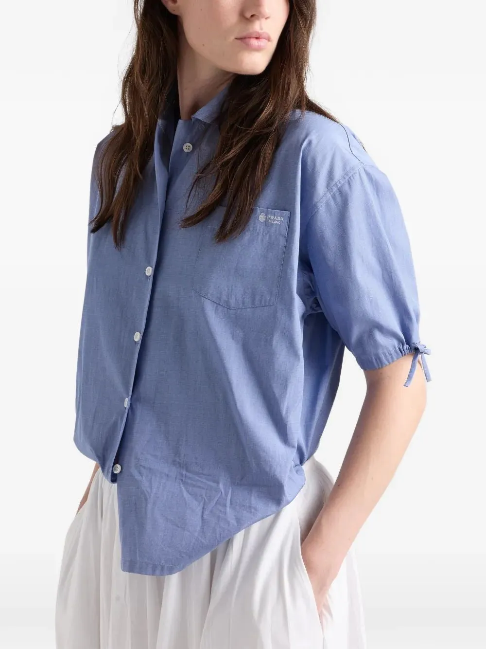 BLEU COTTON CAMICIA sold by Lord & Taylor product image thumbnail 3