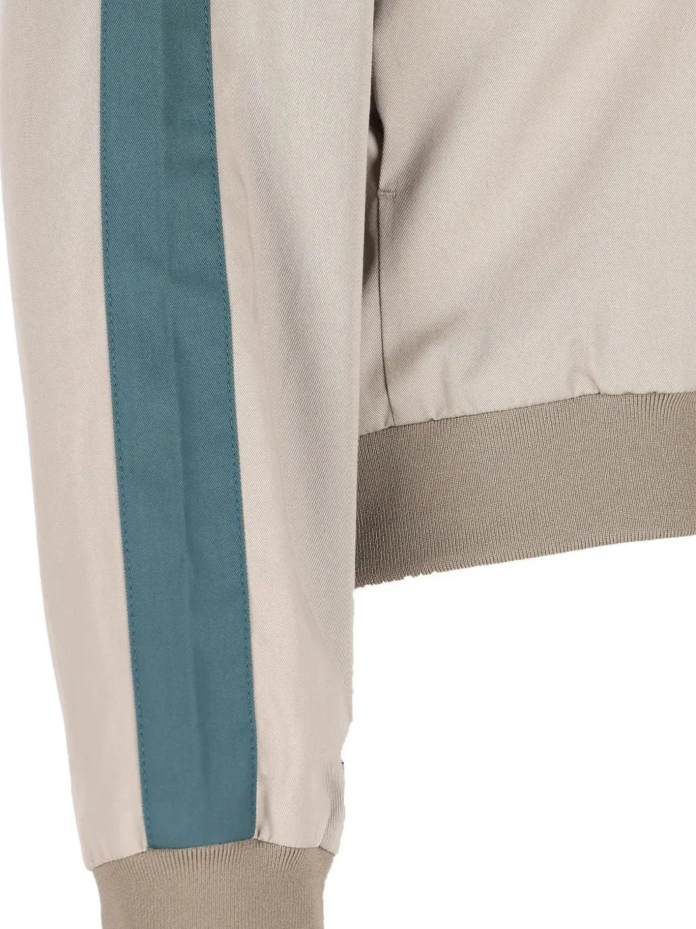 KHAKI GREEN COTTON BLOUSON JACKET sold by Lord & Taylor product image thumbnail 4