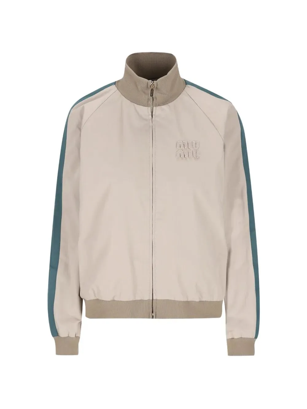 KHAKI GREEN COTTON BLOUSON JACKET sold by Lord & Taylor