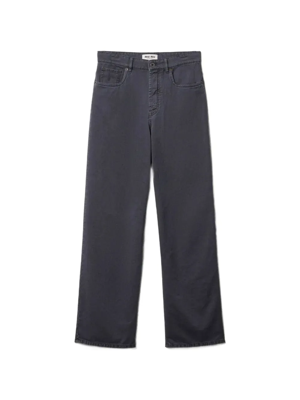 LIGHT OLD SMOKE GREY COTTON DENIM PANTS sold by Lord & Taylor