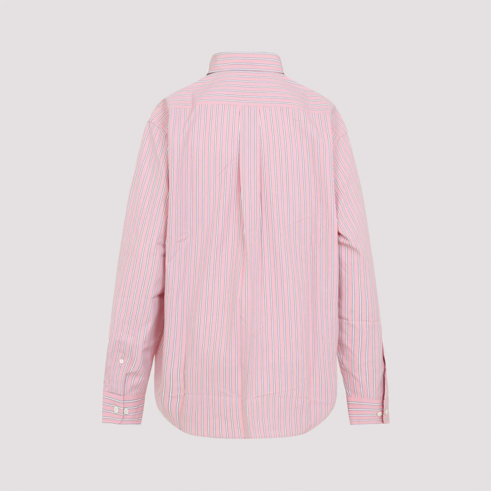 STRIPED POPLIN COTTON SHIRT sold by Lord & Taylor product image thumbnail 4