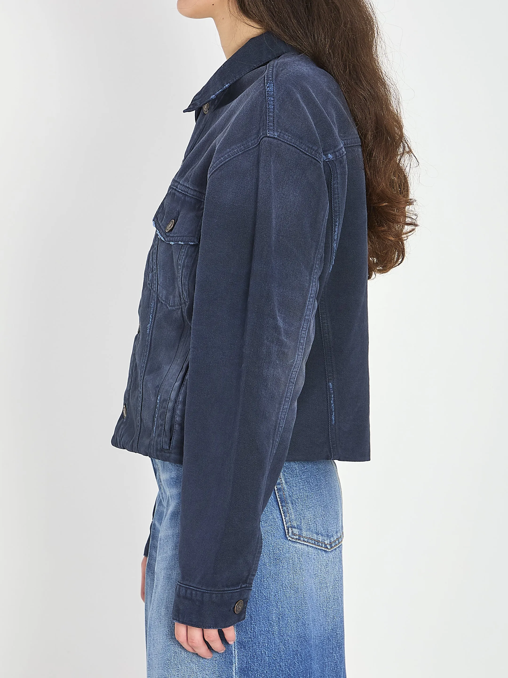 BLUE DENIM JACKET sold by Lord & Taylor product image thumbnail 3