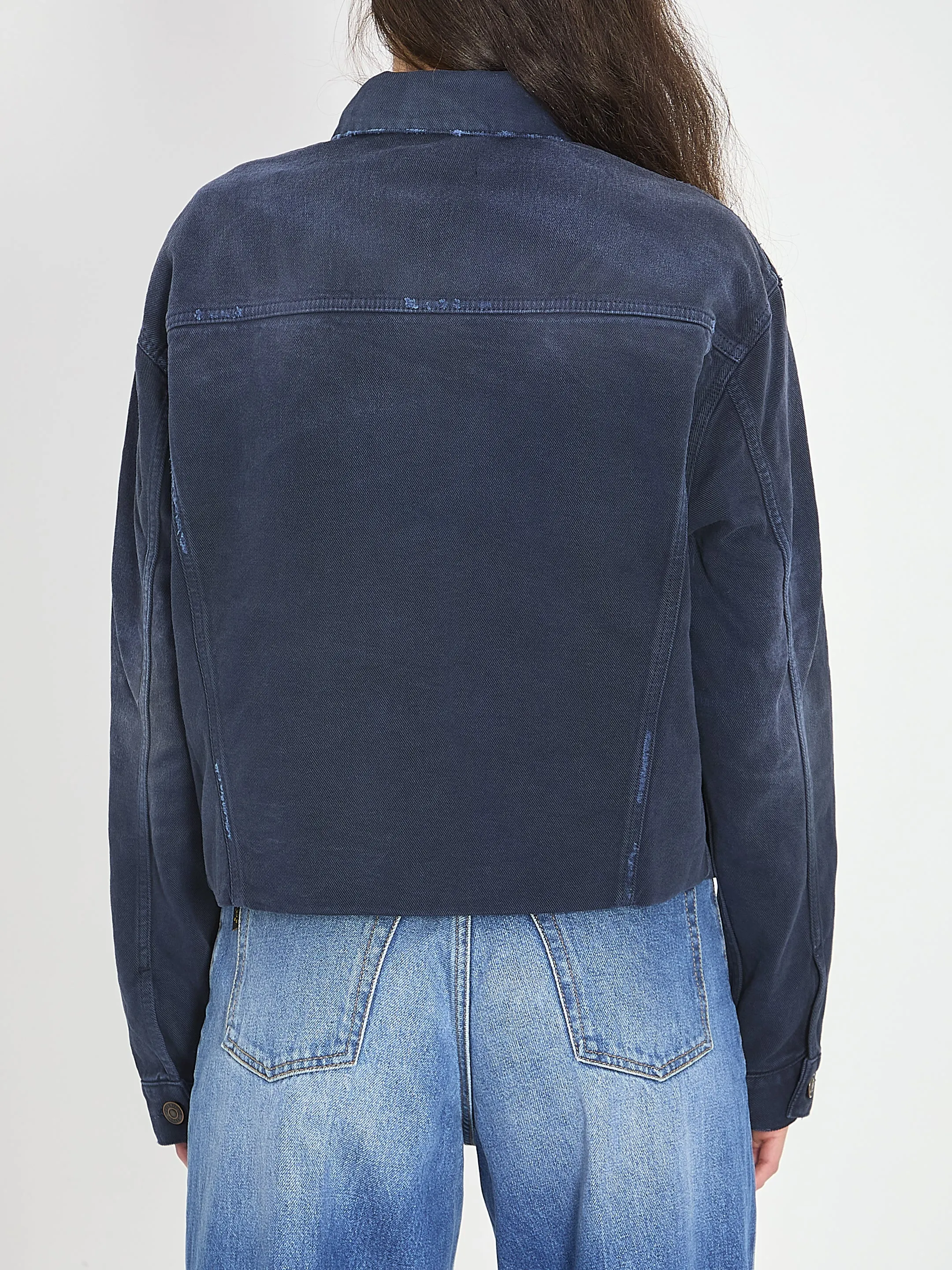 BLUE DENIM JACKET sold by Lord & Taylor product image thumbnail 4