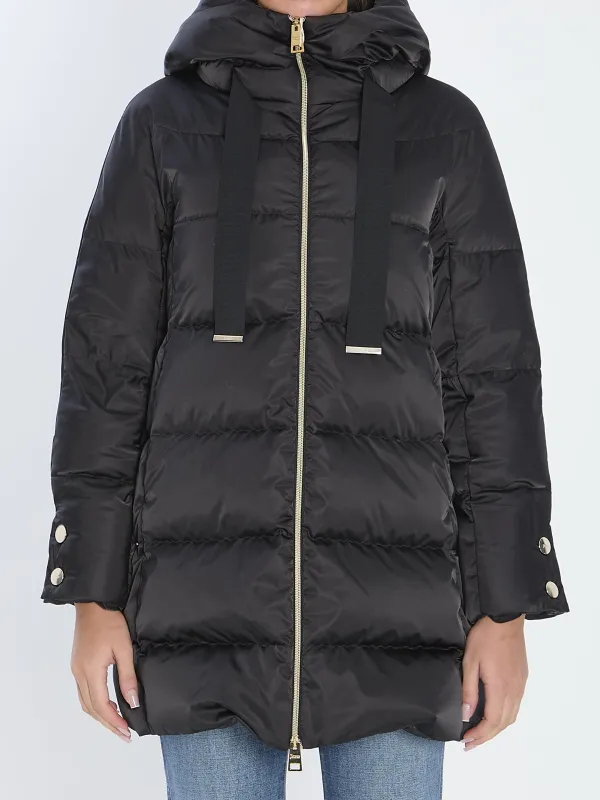 A-shape puffer jacket sold by Lord & Taylor