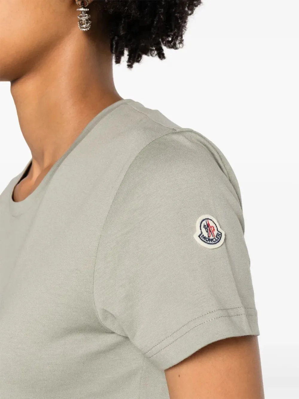 LOGO PATCH COTTON T-SHIRT sold by Lord & Taylor product image thumbnail 5